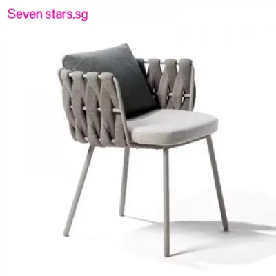 Outdoor Sofa Combination High-End Outdoor Courtyard Villa Furniture Meeting Garden Leisure Villa Balcony Rattan Sofa