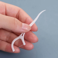 50 Pcs Floss Stick Dental Floss Picks Biodegradable Dental Picks for Teeth Cleaning, Plaque Remover. 