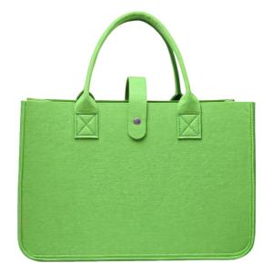 Tay cầm thoải mái kế túi nỉ Đồ chơi túi để mua sắm đi ra ngoài lưu trữ Giỏ quần áo hoàn hảo cho các chuyên gia