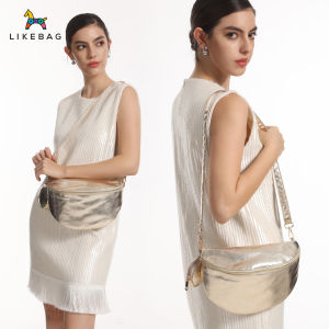 Womens Fanny packs are LIKEBAG Stylish casual crossbody bag breast bag Womens sports travel bag Dinner clutch bag small bag