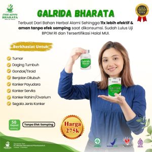 GALRIDA BHARATA HERBAL || Tumor Kanker & Benjolan ditubuh