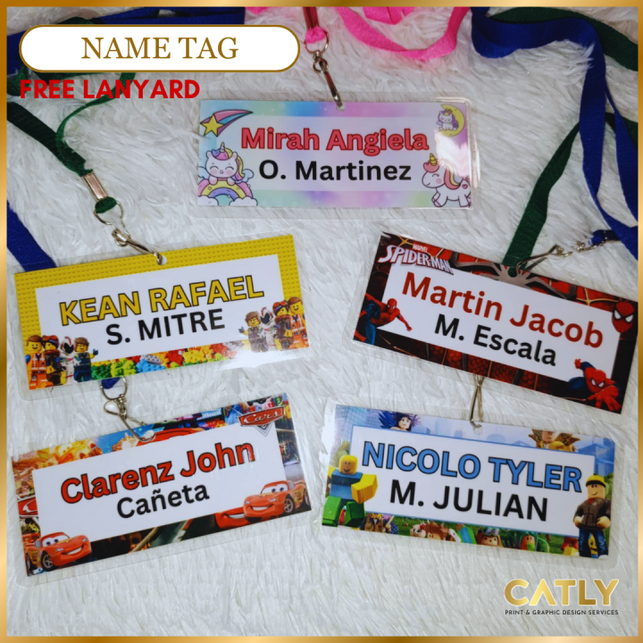 Free printable customizable name tag templates Canva for Free Printable Customizable Name Tags
