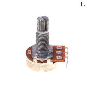 baoda Christmas Gift A500K B500K A250K B250K A50K B50K A25K B25K Potentiometer Splined Small Pot Electric Guitar Bass Effect Amp Tone Volume18mm Shaft Parts