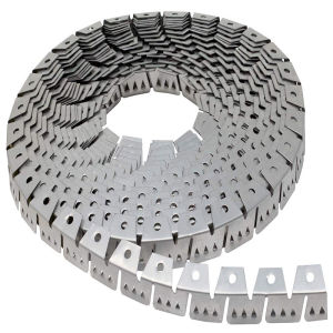 20m Metal Flexible Tack Strip Three-Tooth Upholstery for Furniture Chairs Sofa Bed Repair