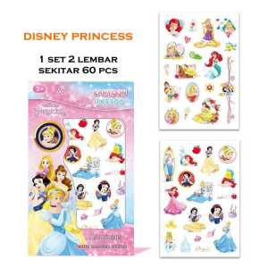 Disney glow in the dark tattoo tato temporer sticker anak menyala dalam gelap tato anak