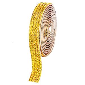 Lấp lánh thạch Ribbon 9mm rộng Kim cương giả Đính Ribbon Ribbon 1yard/cuộn cho trang trí bánh cưới