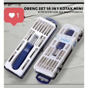 obeng set 16in1 obeng magnet obeng kecil  SH T21