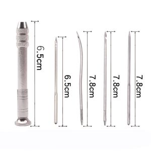 Leather Sewing Awl Set DIY Leather Sewing Awl Needle Multifunctional Shoes Repair Tool Sewing Leathercraft