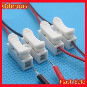 Oderous 30 Pcs Electrical Cable Connectors Quick Splice Lock Wire Terminals Self Locking