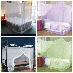 Promo Murah Kelambu kotak Tidur Anti Nyamuk motif kembang manohara jumbo 180x200 200x200 / Kelambu tempat tidur dewasa ukuran jumbo / Selambu anti nyamuk ukuran 200x200