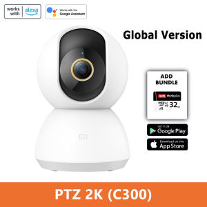 Xiaomi Mi Smart Camera 2 PTZ 360 Degree 1440P WiFi CCTV IP Webcam 2.4GHz 5GHz Low Light Full Color Home Baby Security Monitor