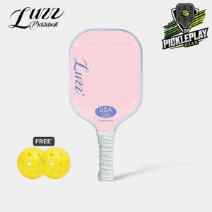 [FREE Balls] Luzz Pickleball Pink Original Paddle (16mm) T700 Carbon Fiber - Standard Surface
