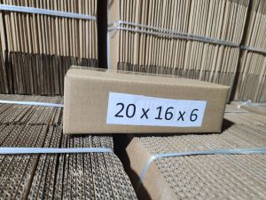 Size 20 x 16 x 6 combo 50 hộp carton đóng gói bảo vệ hàng hóa dễ sử dụng