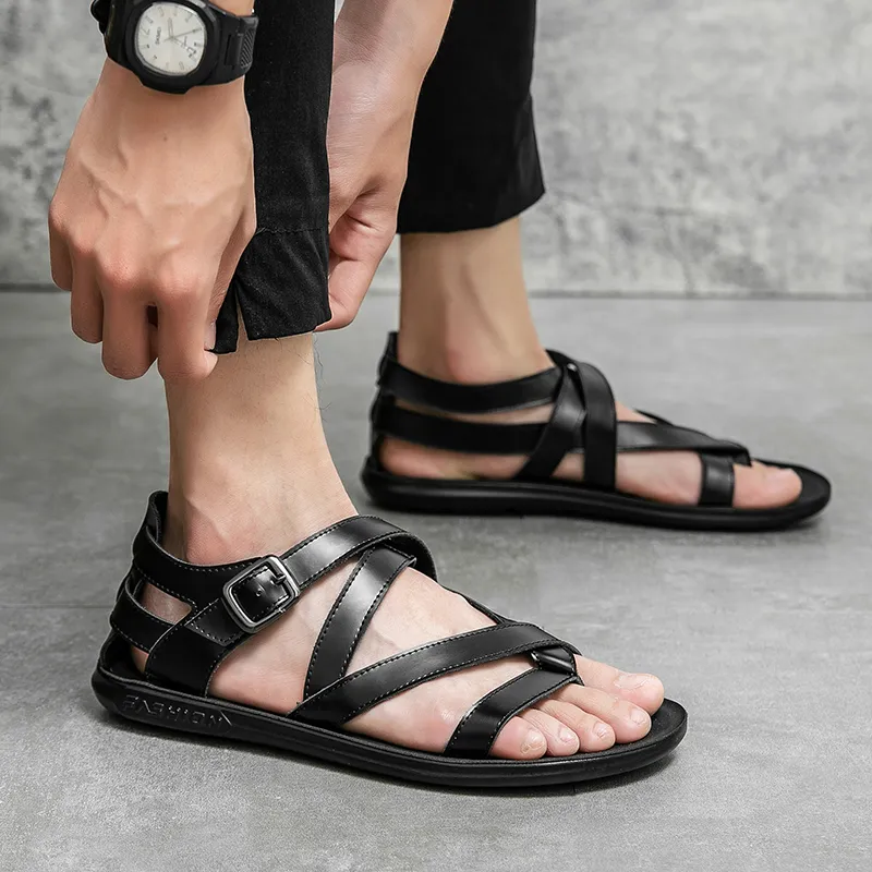 Men's Gladiator Sandal SPARTAN-105 – FantasiaWear