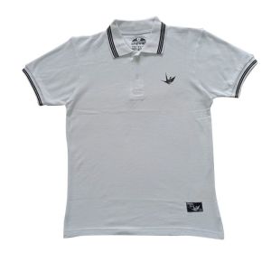 ANYWAY POLOSHIRT WHITE 040