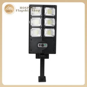 【HRFS】 Solar Street Lights Outdoor with Motion Sensor and Remote Waterproof Solar Flood Lamps for Yard Entryway Garage Porch