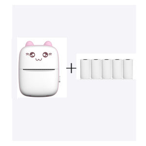 Mini Portable Thermal Printer Wireless Bluetooth Label Printer Paper Photo Pocket Thermal Printer 57mm Sticker Notes Print