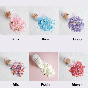 Confetti Popper / Push Pop Confetti / Party Popper Mini / Konfeti