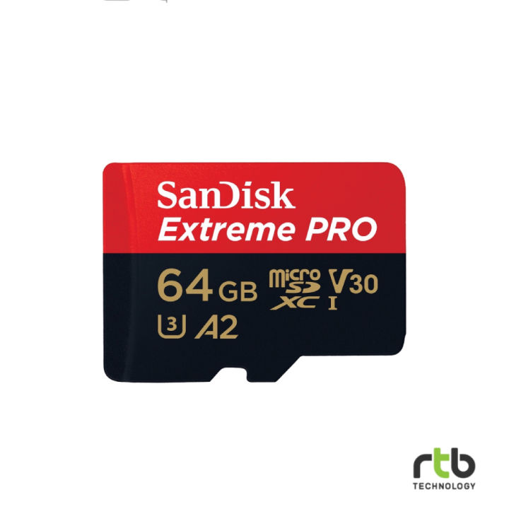 Sandisk SD Card Extreme Pro 64 Gb Lazada.co.th