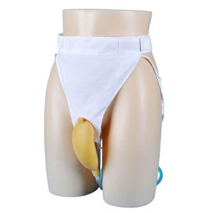 C0F0E. Silicone Urine Collector Bag/Urine Collector Silicone Reusable/ Male Large-Caliber Portable Wearable Medical Silicone Urine Collector Bag With Urine Catheter For Elderly And Bedridden Men.