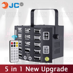 JC DJ disco light for sound system LED RGBW Laser Beam Ktv Bar laser lights/lazer lights/laser disco lights party/strobe lights party/Stage Lighting Effect/dmx control