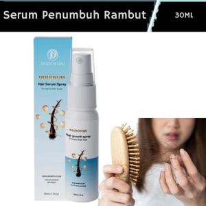 Serum Penumbuh Rambut Cepat - Obat Ampuh Atasi Botak Rontok Menutrisi Akar Rambut & Alis! BPOM Halal