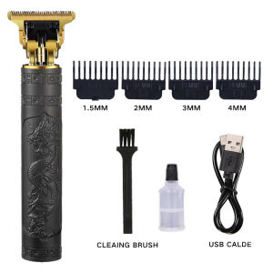 เครื่องตัดผมไร้สาย ใบมีดไทเทเนียมเกรดพรีเมียม ไม่ติดดึงผม ปลอดภัยสำหรับทารกและทุกคนในครอบครัว ดีไซน์กะทัดรัดเหมือนพู่กัน ใบมีดเปิดโล่งมองเห็นแนวผมชัดเจน สำหรับสลักลายและดัดผม ทำงานเงียบ ไม่รบกวนการนอนหลับ ใช้งานได้นาน พร้อมหวีปรับระดับ 4 ขนาด