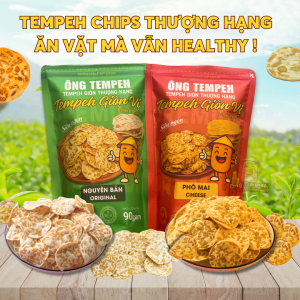 Tempeh Chips Healthy Giàu Protein Ông Tempeh