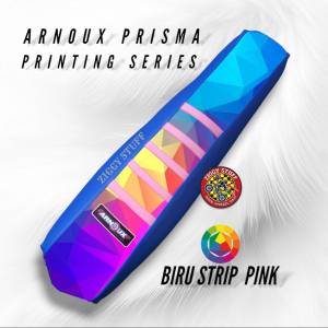 Sarung jok CRF Sarung jok KLX PRINTING WR155 GORDON DTRACKER KTM VIARCROSS kulit jok klx sarung jok crf 150l sarung jok klx Supermoto kulit jok crf sarung jok Supermoto kulit jok trail sarung jok klx gordon kulit jok wr155 ARNOUX PRISMA WHITE BLUE SERIES