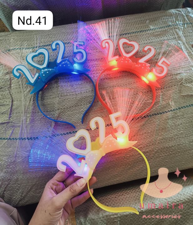 Bando tahun Baru 2025 Bando Happy New Year 2025 Bando LED Tahun