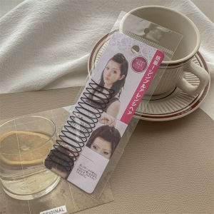 BANDO Plastik Sisir Rambut Jepit Fleksibel Elastis Bulat Melingkar / Jepit Rambut Poni yg Berantakan