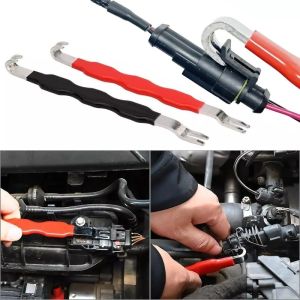 Car Electrical Connector Removal Tool Non-slip Universal Electrical Terminal Connector Separator Metal Automotive Disassembly