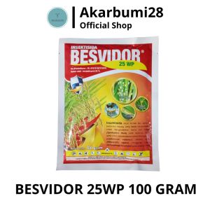 INSEKTISIDA BESVIDOR 25WP 100 GRAM UNTUK MENGENDALIKAN ULAT GRAYAK PADA PADI DAN CABAI