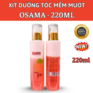 Xịt dưỡng giữ màu tóc nhuộm OSAMA 220ml Giúp nuôi dưỡng và giữ màu tóc nhuộm.