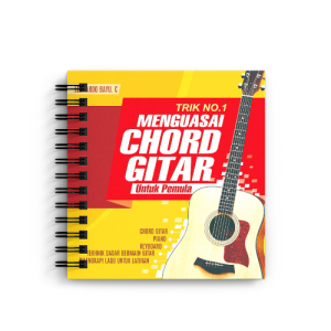 Buku Belajar Gitar Trik No.1 Menguasai Chord Kunci Gitar