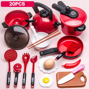 Cooking Toy Set Childrens Play House Simulation Kitchen Pretend Toy Set Plastic Toys