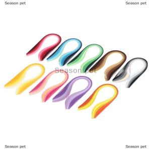 [COD] Season pet 100ชิ้น/เซ็ตกระดาษ quilling Strips Set 3mm 39cm กระดาษสำหรับ CRAFT DIY quilling TOOL
