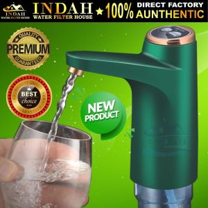 Yamda Water Pump Dispenser Premium Green Y3 / Y4 Suitable for Spritzer Water Bottle USB Charging Automatic Water Bottle Pump