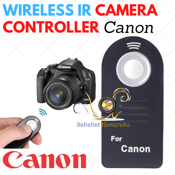 Wireless IR Camera Remote Controller for Canon Nikon Sony Lazada