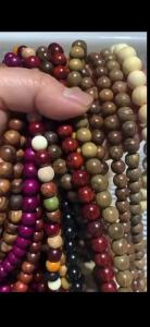 Sandalwood 108 Beads Bracelet  Gỗ hồng sắc lá nhỏ   Gỗ trầm hương Việt Nam   Gỗ mun   Gỗ đàn hương xanh   Gỗ hồng sắc Myanmar   Gỗ đàn hương vàng   Gỗ cánh gà  108 Vòng tay hạt Phật giáo   Vòng tay hạt cầu nguyện bằng gỗ   Dây chuyền dài   Vòng tay sưu tầ