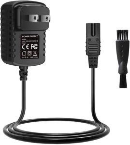 for Wahl Shaver Shaper Charger 2V Power Cord for Wahl Trimmer 8061 8163 8786-1001 7367 7357 7029 7060 7035 7339 7356 4000 5-Star Series Replacement Whal Clipper Power Cord