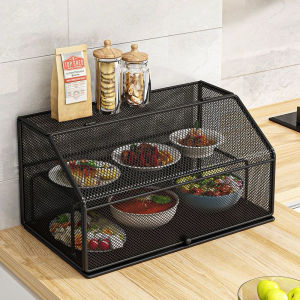 <𝐋𝐚𝐳𝐒𝐠𝐌𝐚𝐥𝐥> Kitchen Cover Dish Net Dust-Proof Table Cover Anti Fly Household Dining Table Leftovers Food Meal Cover Dish Cage