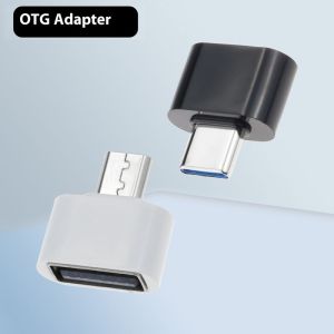 อะแดปเตอร์ OTG USB 2.0เพื่อแปลงประเภท C สำหรับโทรศัพท์และแท็บเล็ต Android
