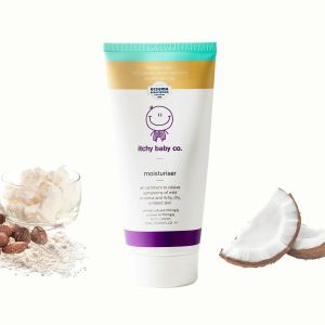 [New Arrival] Australia Itchy Baby Co. Natural Baby Eczema Moisturiser Cream 150g | Red Itchy Flareup Sensitive Broken Skin