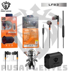 LF83 - Headset LENYES LF-83 Headset In Ear Hifi Stereo Earphone Extra Bass With Handfree Microphone 3.5mm