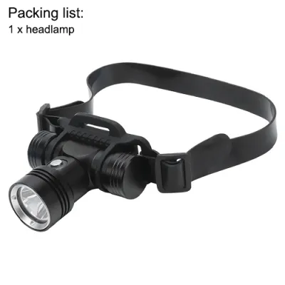 Asafee DH01Diving Headlamp100M Underwater Diving Headlight 1000LM XML L2 LED Scuba Flashlight Torch Waterproof IPX8 Lamp Light