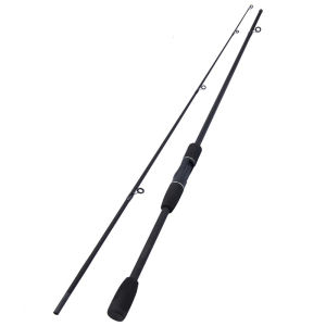 Joran Pancing 2 Bagian Spinning Casing 1.8M 2.1M Memancing Murah Joran Pancing Portabel Tongkat Pancing Lempar Berputar Serat Karbon