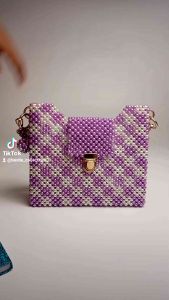 MOZA BAG/TAS MOTE/TAS PAYET/TAS MUTIARA/BEADED BAG/TAS ANYAMAN