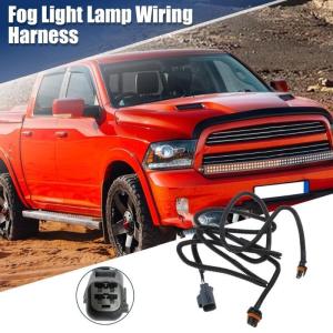 Fog Light Lamp Wiring Harness for 1500 3.6L 5.7L 2013-2019 68197065AA Replacement Fog Lamp Wire Assembly Auto Part