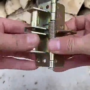 4 Inch Automatic Door Closer Spring Hinges Multifunctional Door Closing Hinge